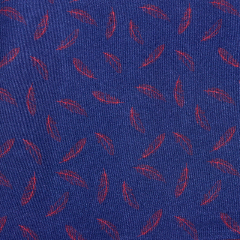Feather Pocket Square