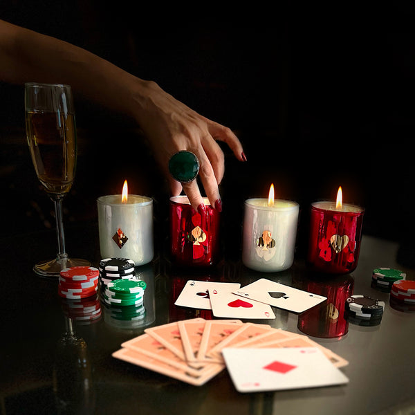 Poker Candle Set