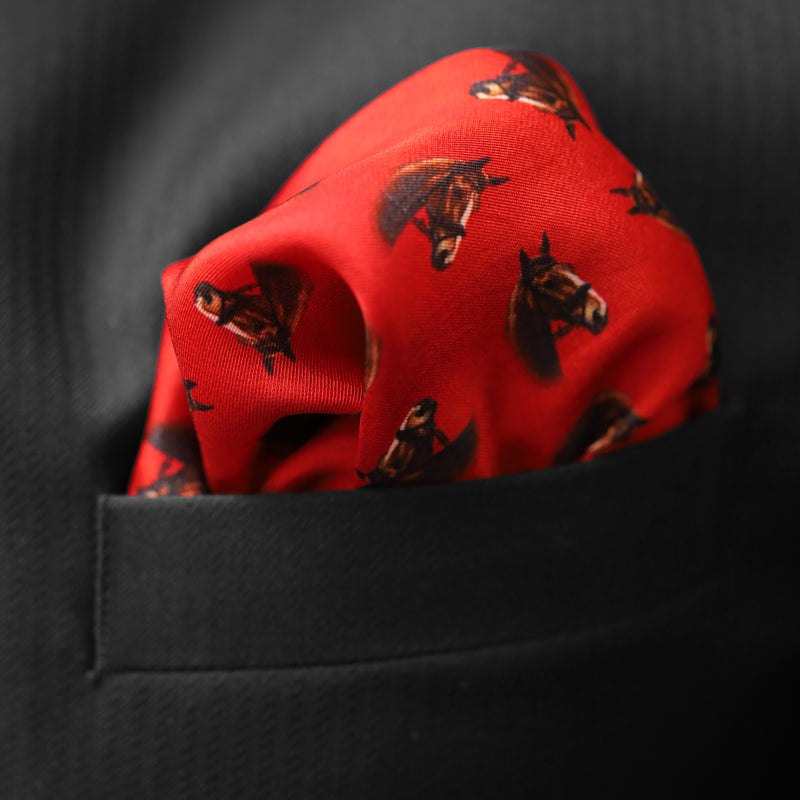 Secretariat Pocket Square