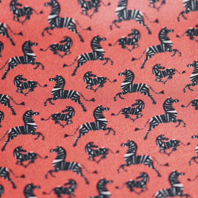 Zebra Pocket Square