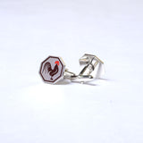 Rooster Pocket Square & Cufflinks Set