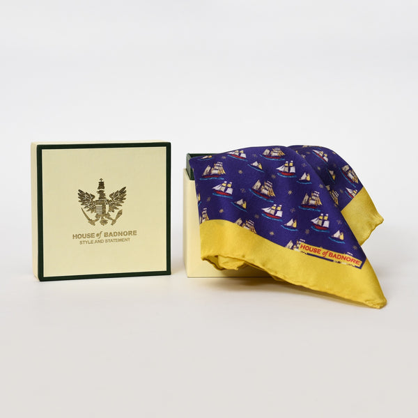 Sailboat Pocket Square