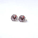 Rooster Pocket Square & Cufflinks Set