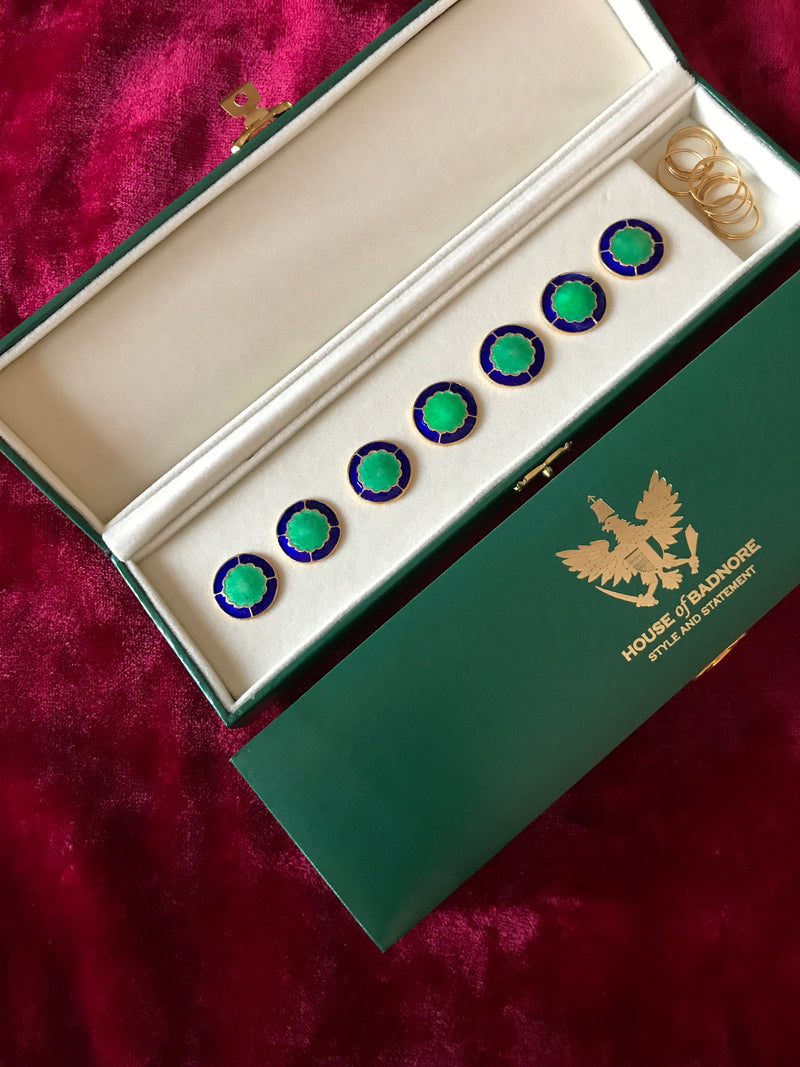 Two-Tone Bandhgala Buttons