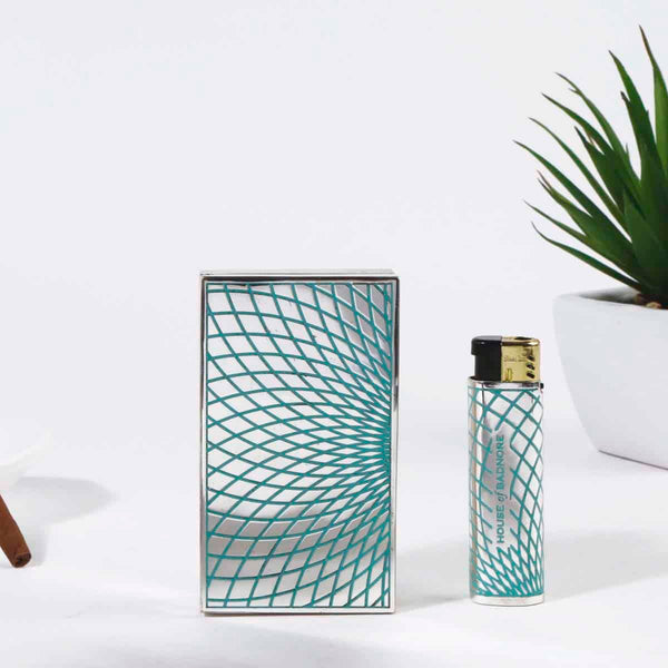 Riviera Cigarette Box & Lighter Set