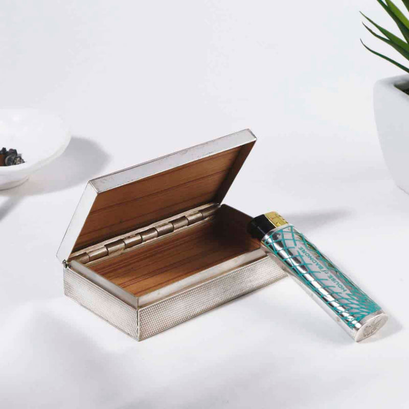 Riviera Cigarette Box & Lighter Set