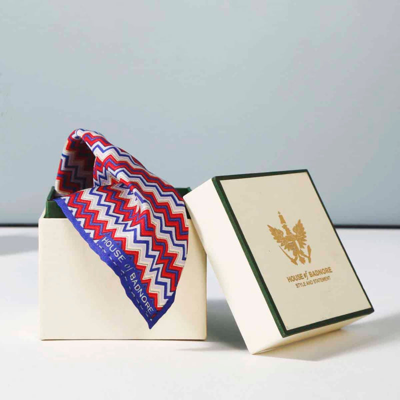 Chevron Pocket Square