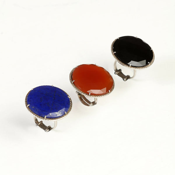 Onyx Cocktail Rings